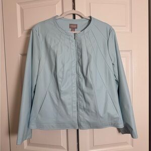 Chico's Soft Blue Women's Blazer